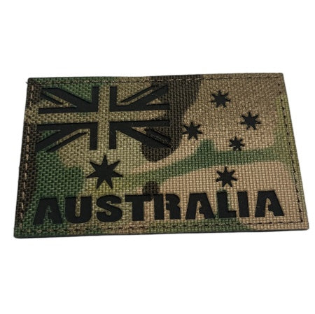 TAS AUS Flag Reflective Patch - MC
