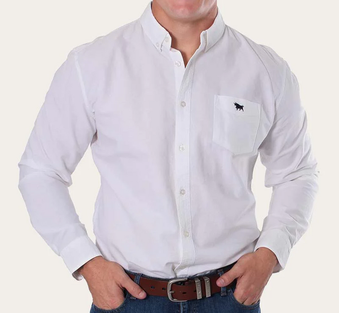 Ringers Western Cambridge Mens Slim Fit Oxford Shirt