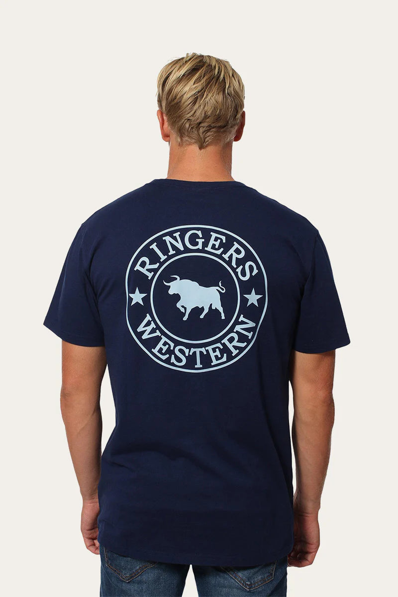 Load image into Gallery viewer, Ringers Western Signature Bull Mens Classic T-Shirt
