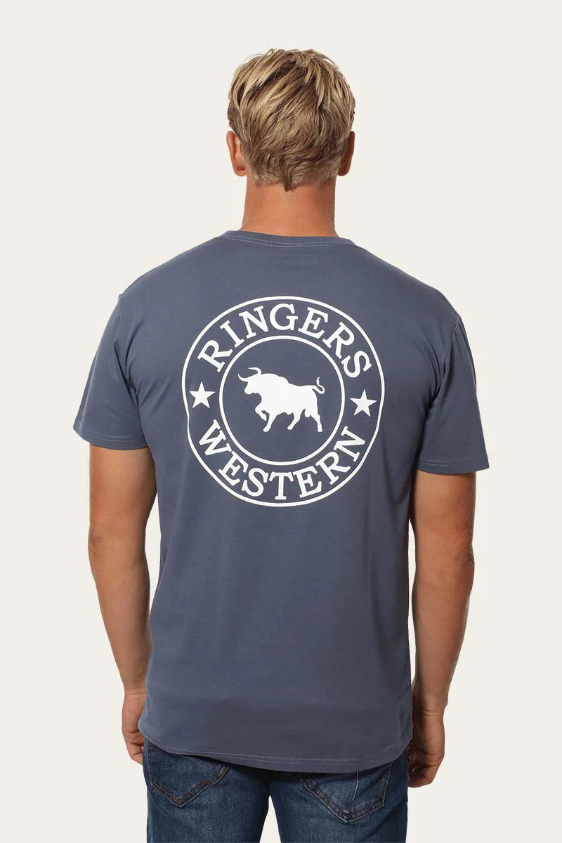 Load image into Gallery viewer, Ringers Western Signature Bull Mens Classic T-Shirt
