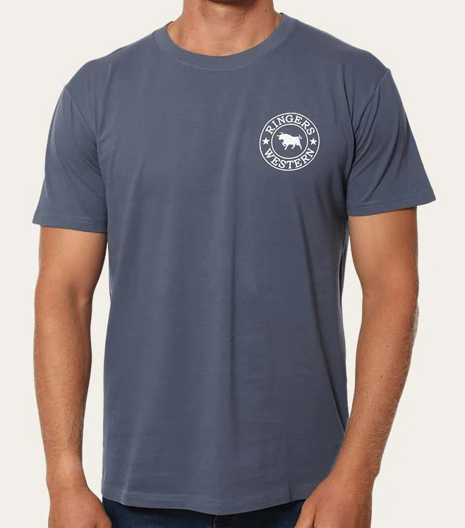 Load image into Gallery viewer, Ringers Western Signature Bull Mens Classic T-Shirt
