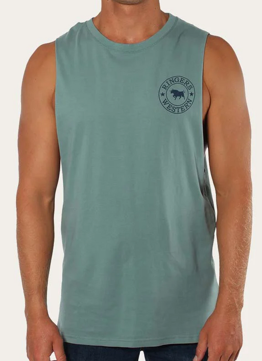 Ringers Western Signature Bull Mens Muscle Tank