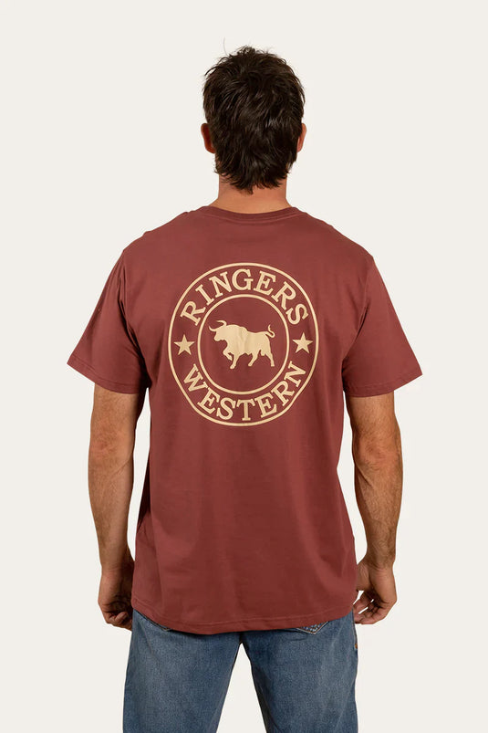 Ringers Western Signature Bull Mens Loose T-Shirt