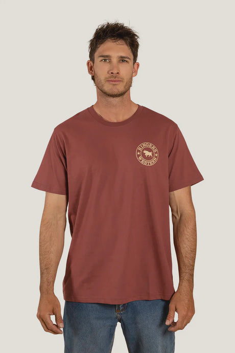 Ringers Western Signature Bull Mens Loose T-Shirt