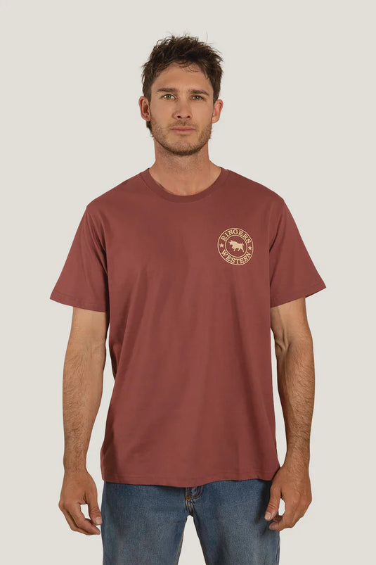Ringers Western Signature Bull Mens Loose T-Shirt
