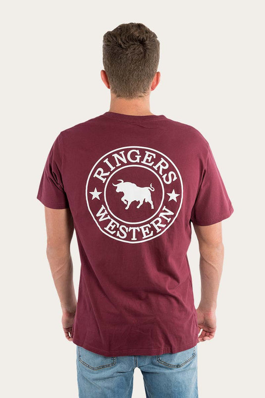Ringers Western Signature Bull Mens Loose T-Shirt