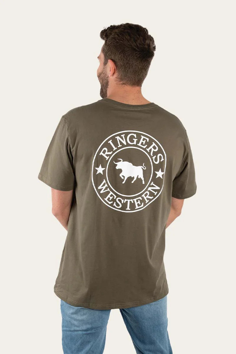 Ringers Western Signature Bull Mens Loose T-Shirt