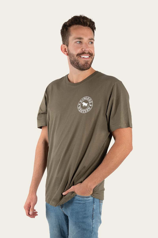 Ringers Western Signature Bull Mens Loose T-Shirt