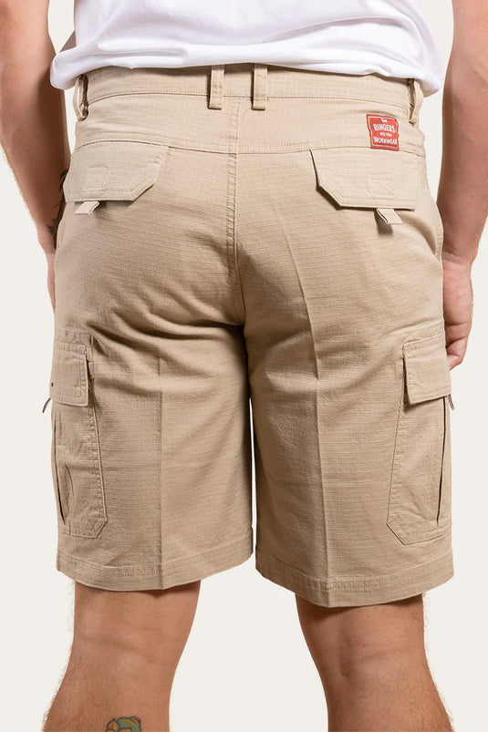 Ringers Western Coober Pedy Mens Rip Stop Work Short
