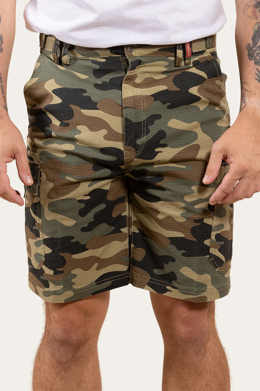 Ringers Western Coober Pedy Mens Rip Stop Work Short