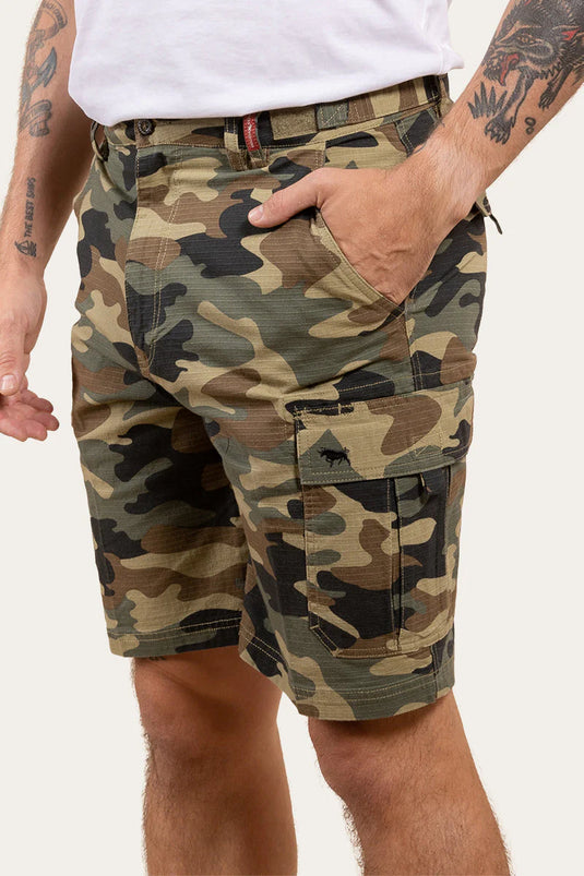 Ringers Western Coober Pedy Mens Rip Stop Work Short