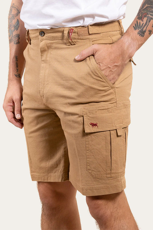 Ringers Western Coober Pedy Mens Rip Stop Work Short