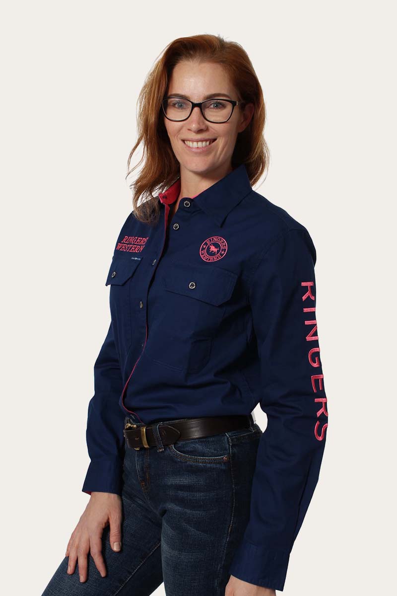 Ringers Western Signature Jillaroo Womens Full Button Work Shirt