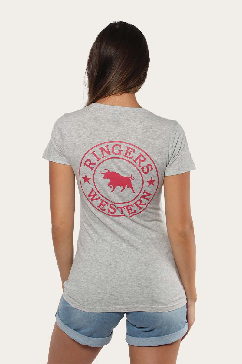 Load image into Gallery viewer, Ringers Western Signature Bull Womens Classic Fit T-Shirt
