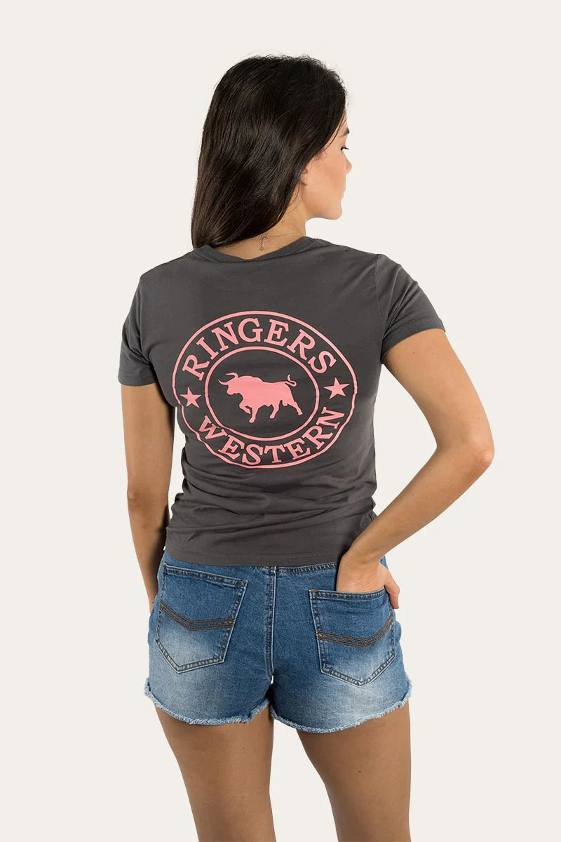 Load image into Gallery viewer, Ringers Western Signature Bull Womens Classic Fit T-Shirt
