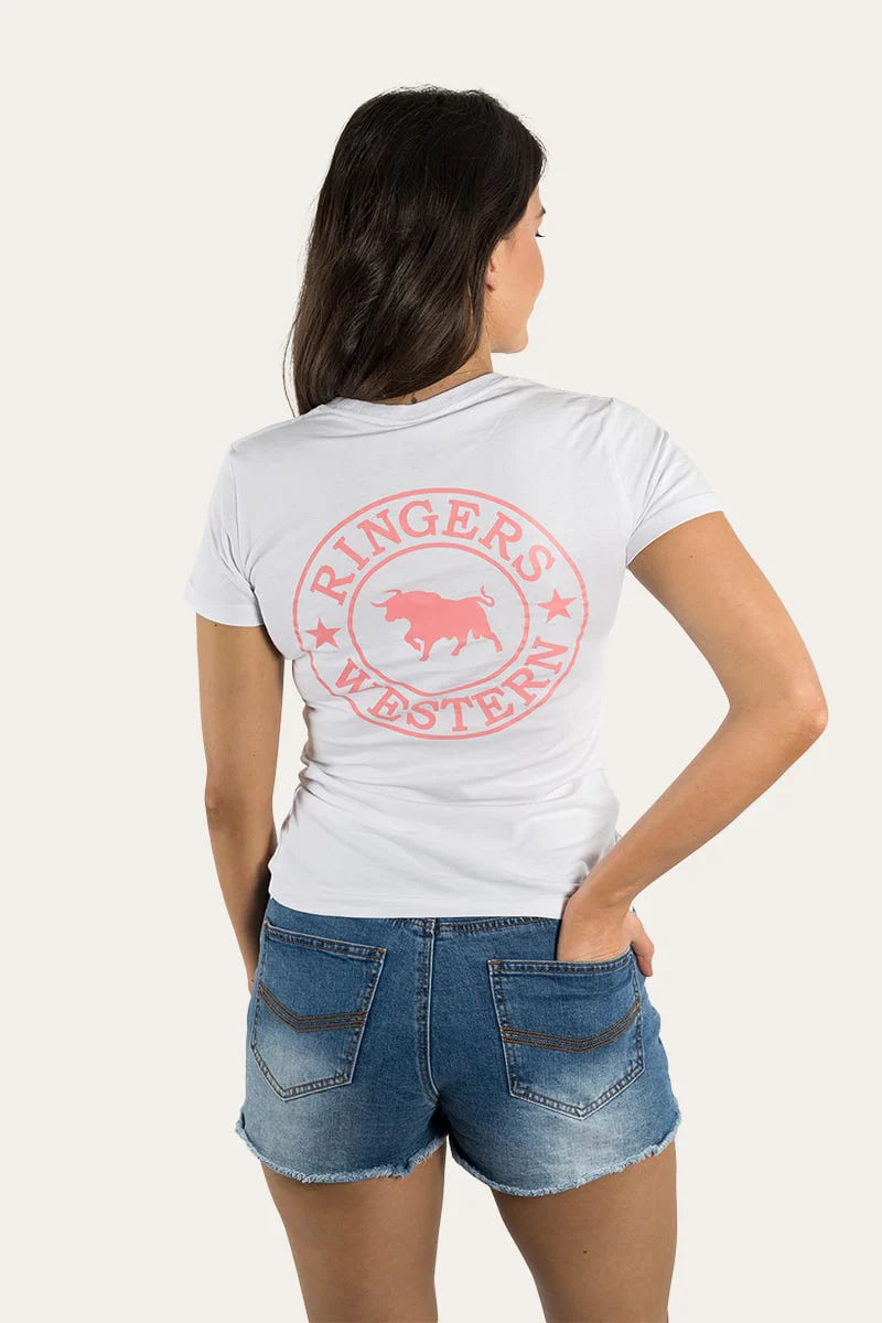 Load image into Gallery viewer, Ringers Western Signature Bull Womens Classic Fit T-Shirt
