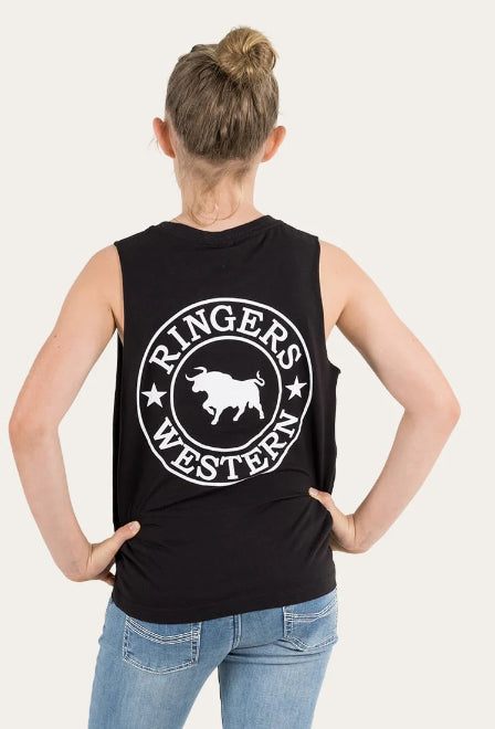 Ringers Western Signature Bull Kids Muscle Tank