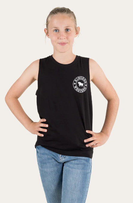 Ringers Western Signature Bull Kids Muscle Tank