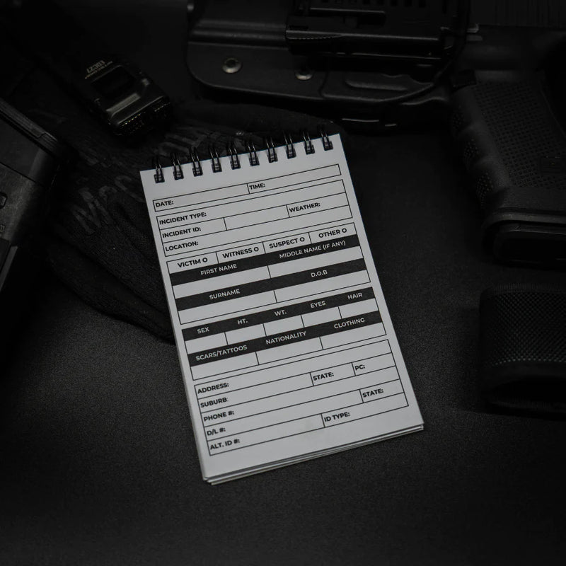 Load image into Gallery viewer, First Responder Law Enforcement Interview Booklet
