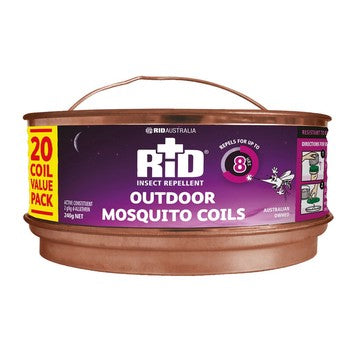 Rid Mosquito Coils P20 + Burner