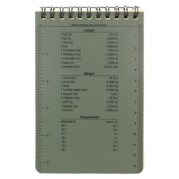 Load image into Gallery viewer, Platatac All Weather Lined and Grid Notebook
