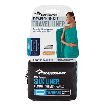 Sea to Summit Silk Travel Liner with Stretch Panels