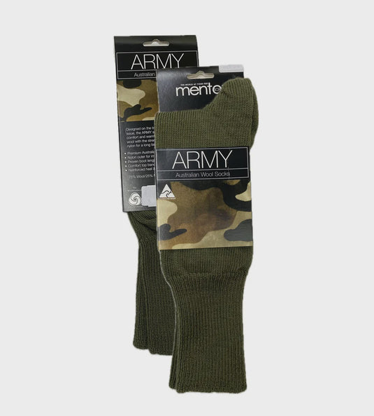 Mentor Army Work Socks