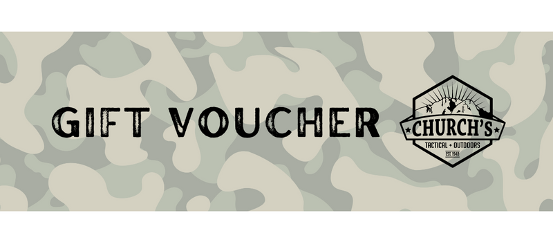 Church's Tactical and Outdoors Gift Voucher