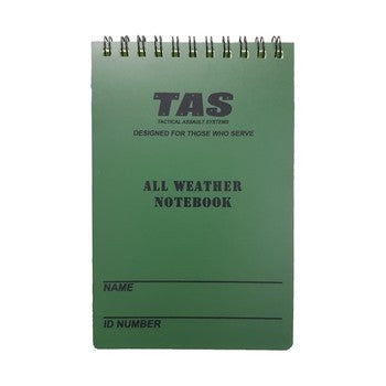 TAS Waterproof Notebook