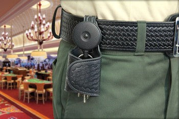 Load image into Gallery viewer, Key-Bak SILENCER: 36in Super Duty Kevlar Cord with Belt Loop - Leather
