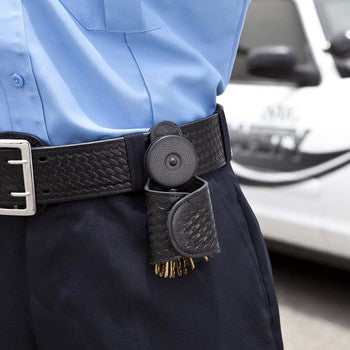 Load image into Gallery viewer, Key-Bak SILENCER: 36in Super Duty Kevlar Cord with Belt Loop - Leather
