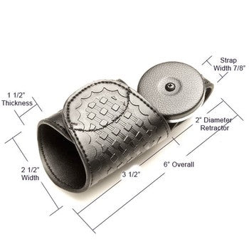 Load image into Gallery viewer, Key-Bak SILENCER: 36in Super Duty Kevlar Cord with Belt Loop - Leather
