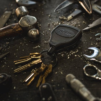 Key-Bak SUPER48: 36in Super Duty Kevlar Cord with Belt Clip
