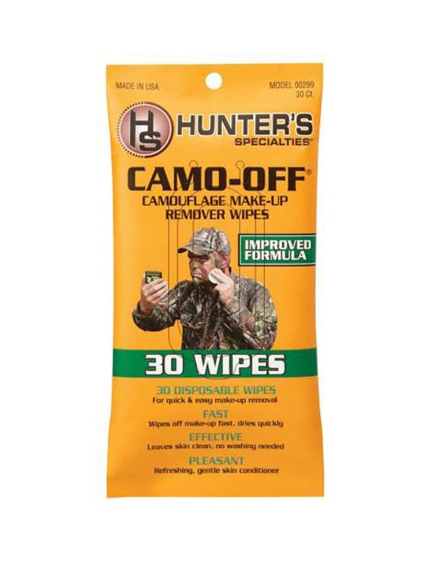 Hunters Specialties Camo-off Wipes