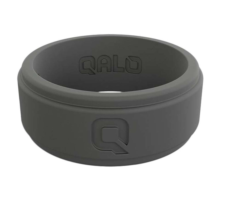 Qalo Mens Flat Step Q2X Ring