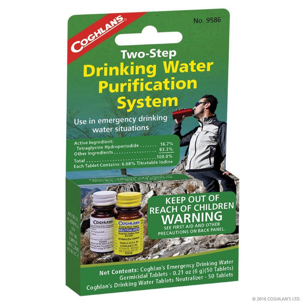Coghlans Two Step Drinking Water Treatment