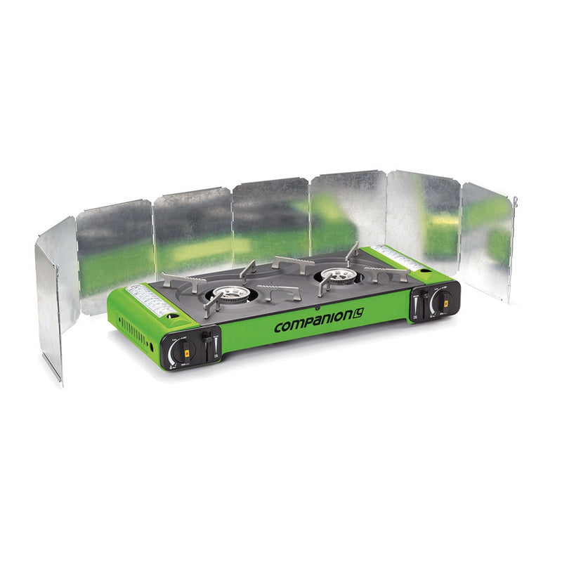 Load image into Gallery viewer, Companion Camping Stove Windshield Double
