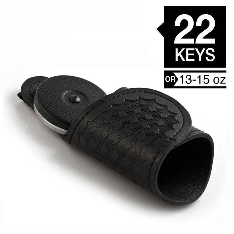 Load image into Gallery viewer, Key-Bak SILENCER: 36in Super Duty Kevlar Cord with Belt Loop - Leather

