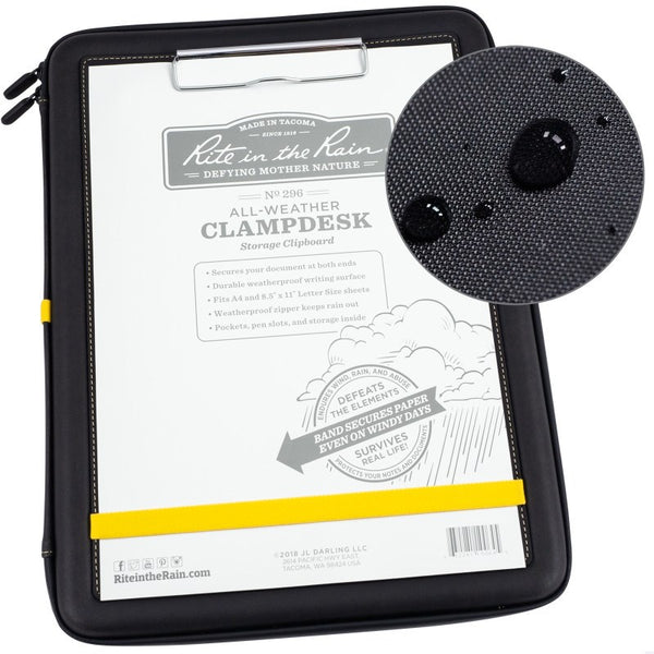 Rite in the Rain Clampdesk Writing Surface with Storage